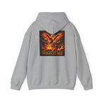 Phoenix Flame Hoodie — "Think I Won't? Watch Me" Inspirational Graphic Sweatshirt
