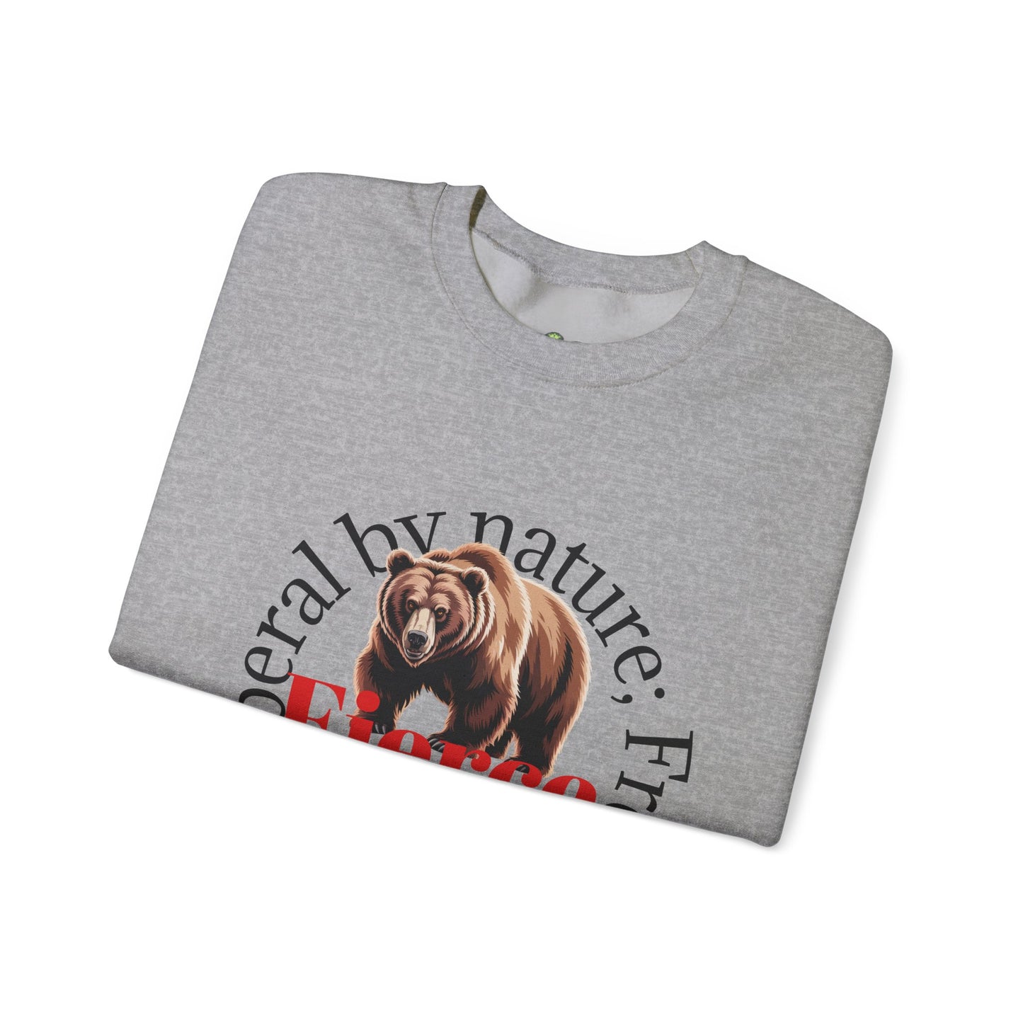 Cozy Bear Graphic Sweatshirt | Unisex Crewneck, Gift for Nature Lovers, Fall Fashion, Outdoor Adventures, Wildlife Enthusiasts