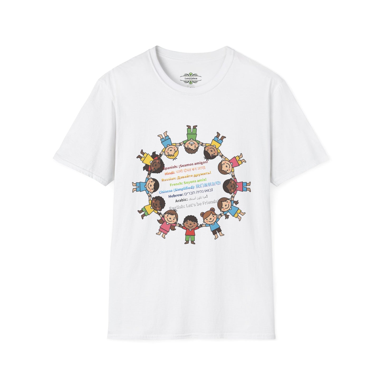 Unisex Softstyle "Let's be Friends!" T-Shirt