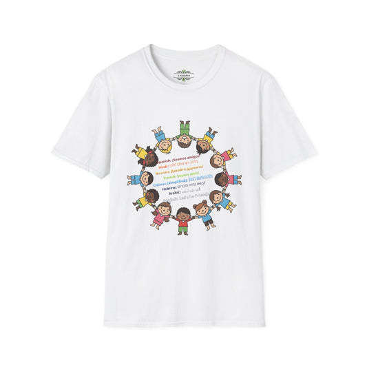 Unisex Softstyle "Let's be Friends!" T-Shirt