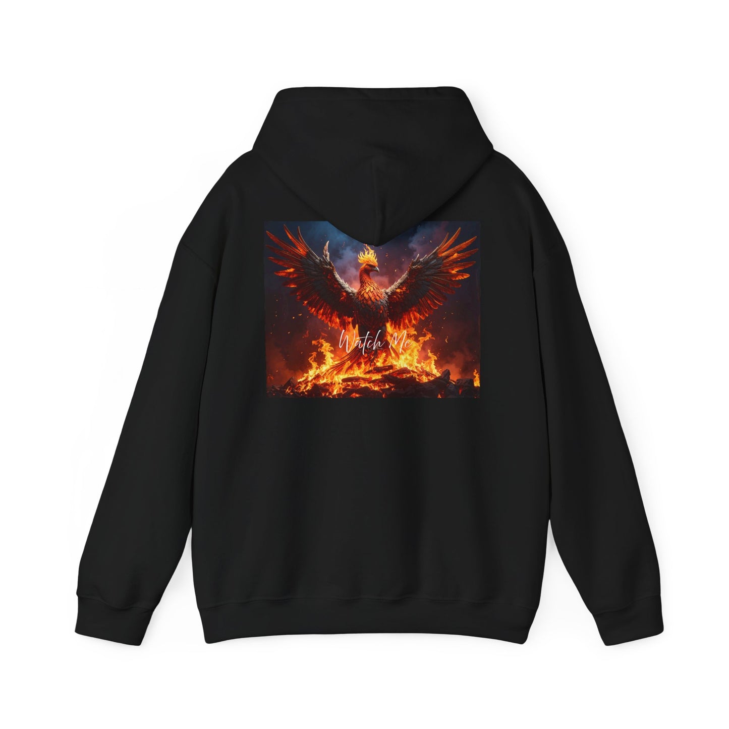 Phoenix Rise Unisex Hoodie, Motivational Sweatshirt, Gift for Him/Her, Cozy Fall Style, Casual Wear