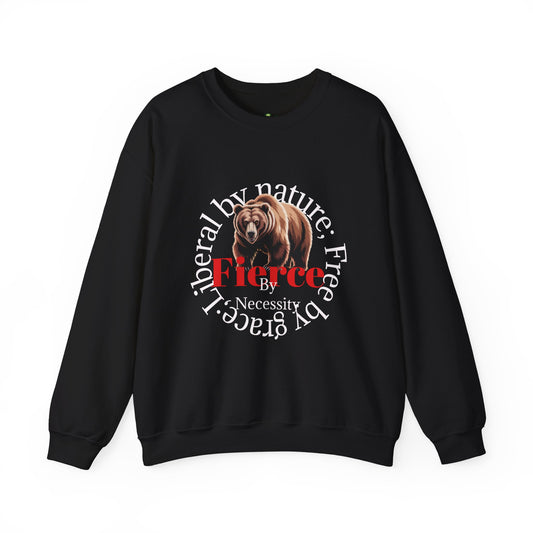 Cozy Bear Graphic Sweatshirt | Unisex Crewneck, Gift for Nature Lovers, Fall Fashion, Outdoor Adventures, Wildlife Enthusiasts