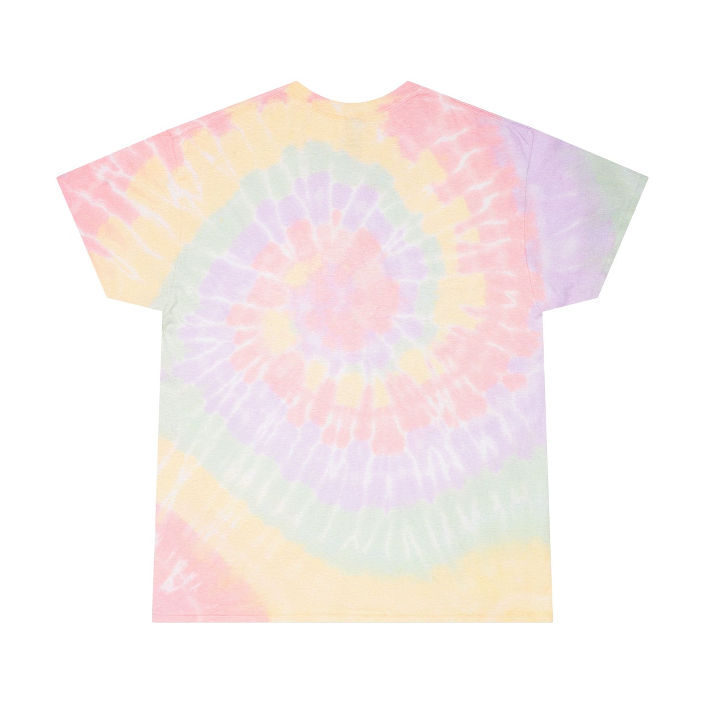 Spiral Tie-Dye Tee with 'Wide Woke' Design | Boho Vibe T-Shirt for Everyday Wear, Summer, Festivals, Gifts, Casual Style