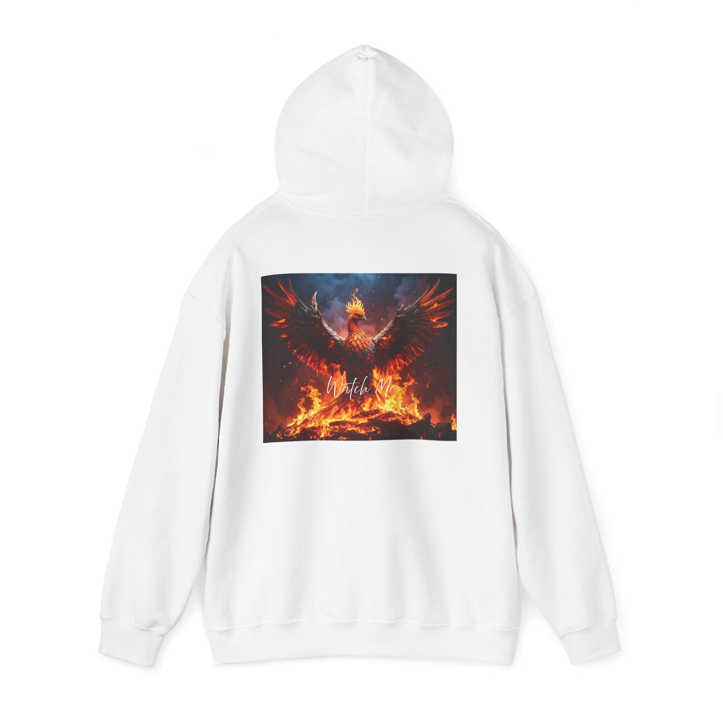 Phoenix Rise Unisex Hoodie, Motivational Sweatshirt, Gift for Him/Her, Cozy Fall Style, Casual Wear