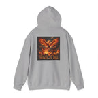 Phoenix Flame Hoodie — "Think I Won't? Watch Me" Inspirational Graphic Sweatshirt