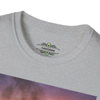 T-Shirt — 'LIBERAL' Burning Sign Graphic with Isaiah 3:28 Quote