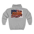Citizen Flag Zip Hoodie — Patriotic USA Full-Zip Sweatshirt