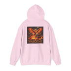 Phoenix Flame Hoodie — "Think I Won't? Watch Me" Inspirational Graphic Sweatshirt