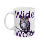 Woke Owl Ceramic Mug — Woke Owl Coffee Cup (11oz & 15oz)