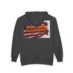 Citizen Flag Zip Hoodie — Patriotic USA Full-Zip Sweatshirt