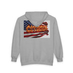 Citizen Flag Zip Hoodie — Patriotic USA Full-Zip Sweatshirt