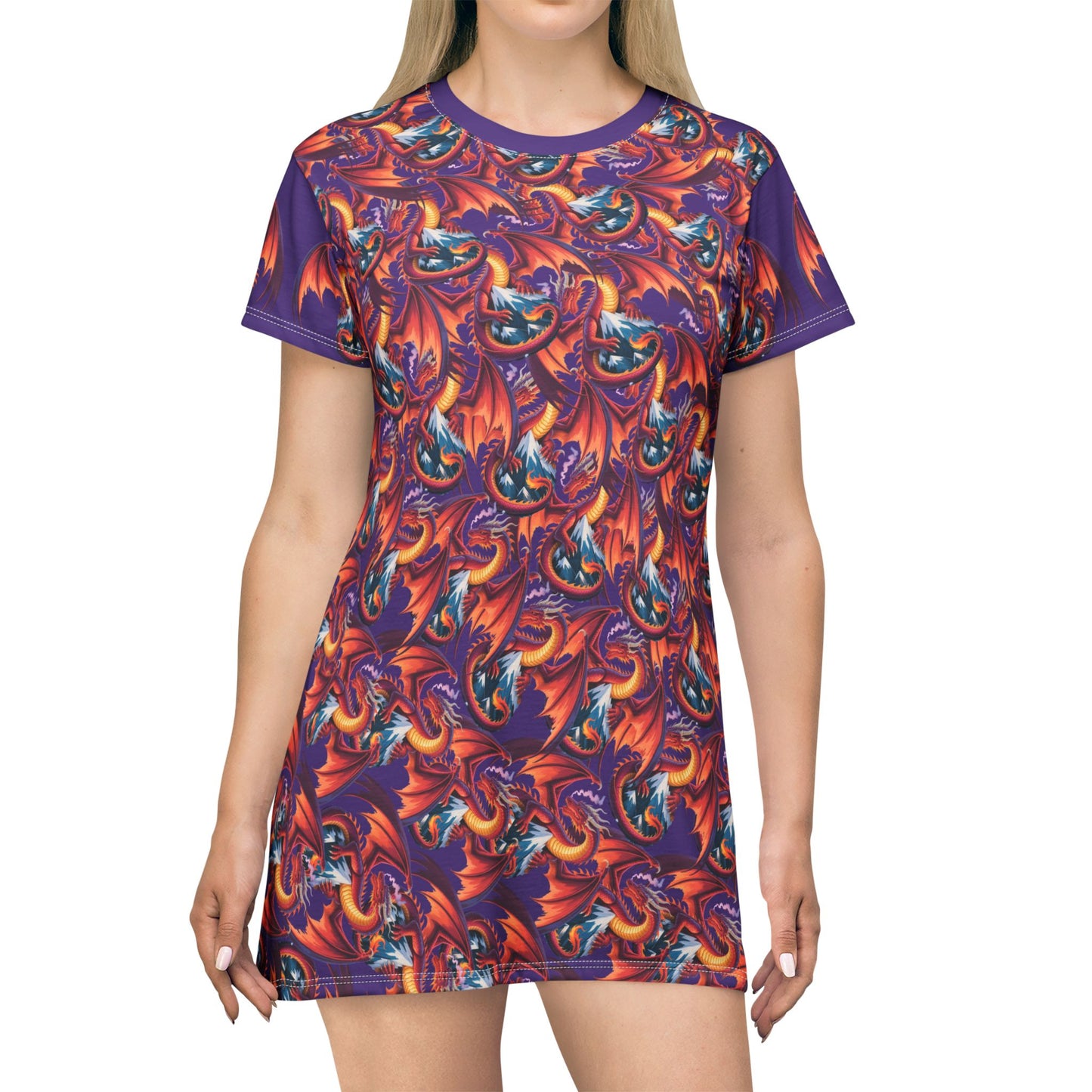T-Shirt Dress (AOP)