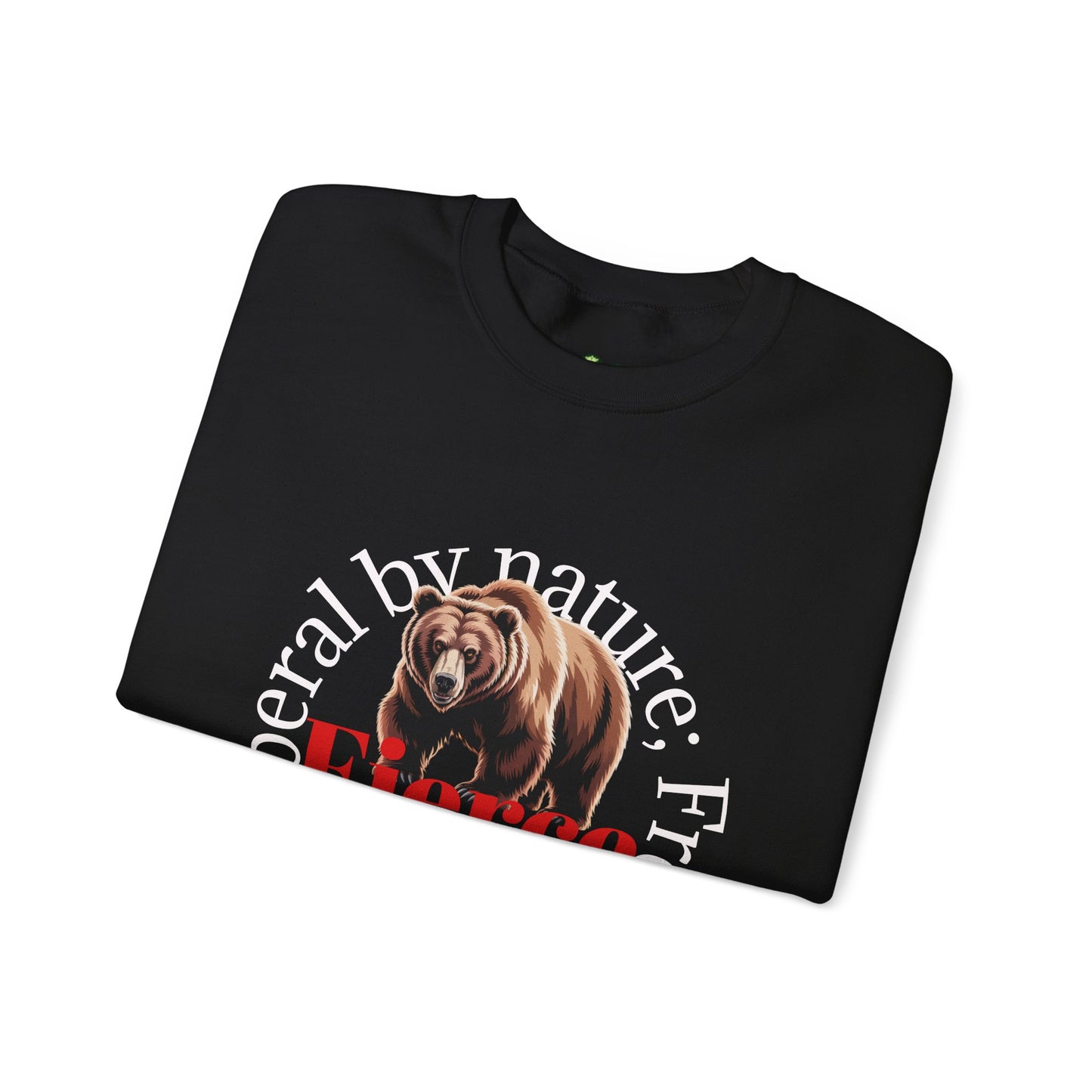 Cozy Bear Graphic Sweatshirt | Unisex Crewneck, Gift for Nature Lovers, Fall Fashion, Outdoor Adventures, Wildlife Enthusiasts