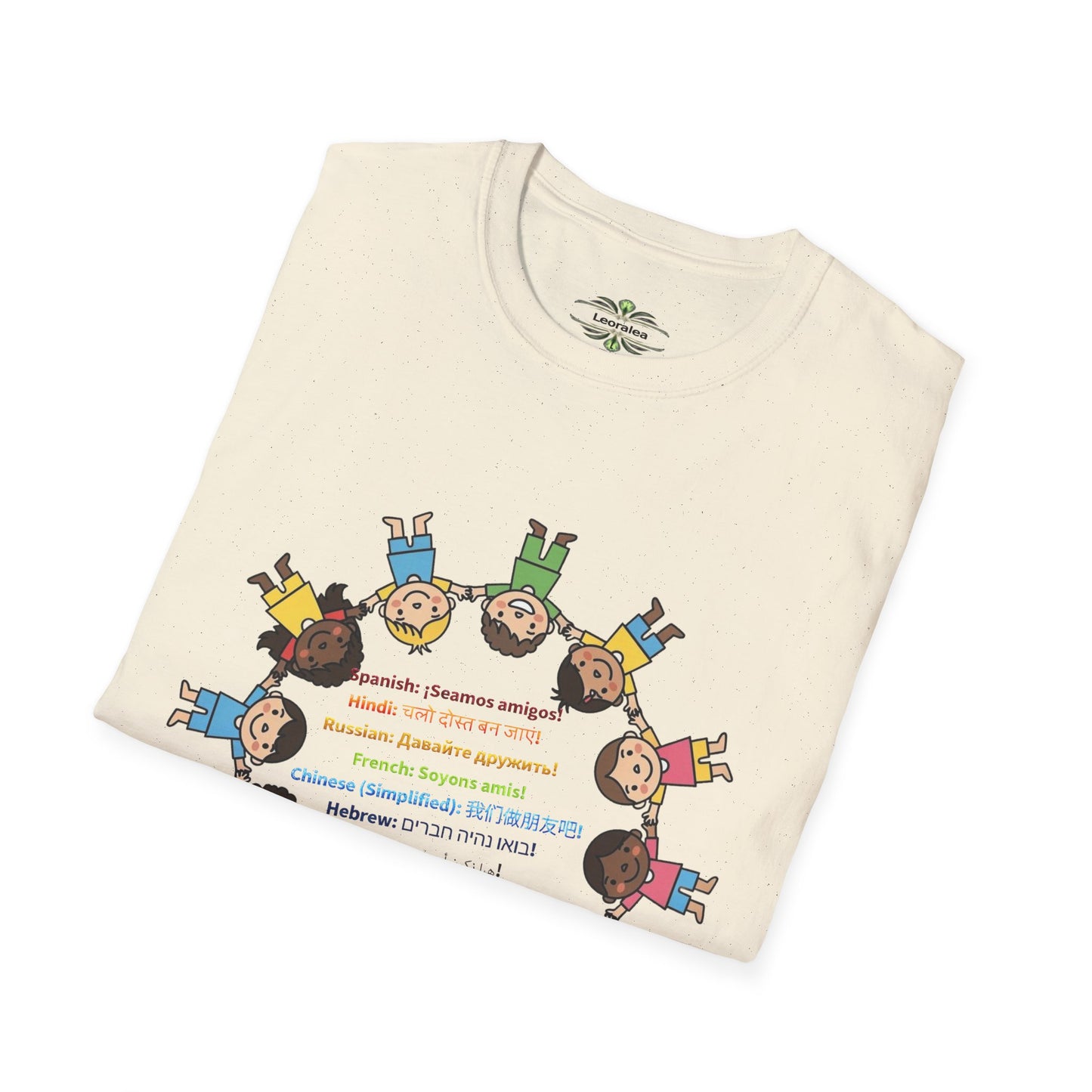 Unisex Softstyle "Let's be Friends!" T-Shirt