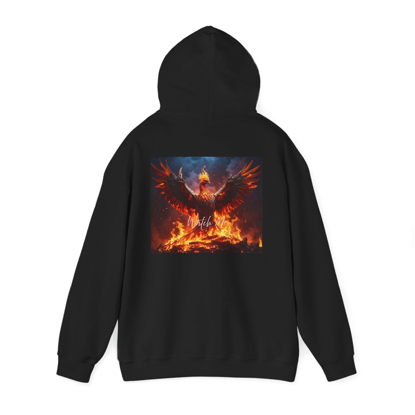 Phoenix Rise Unisex Hoodie, Motivational Sweatshirt, Gift for Him/Her, Cozy Fall Style, Casual Wear