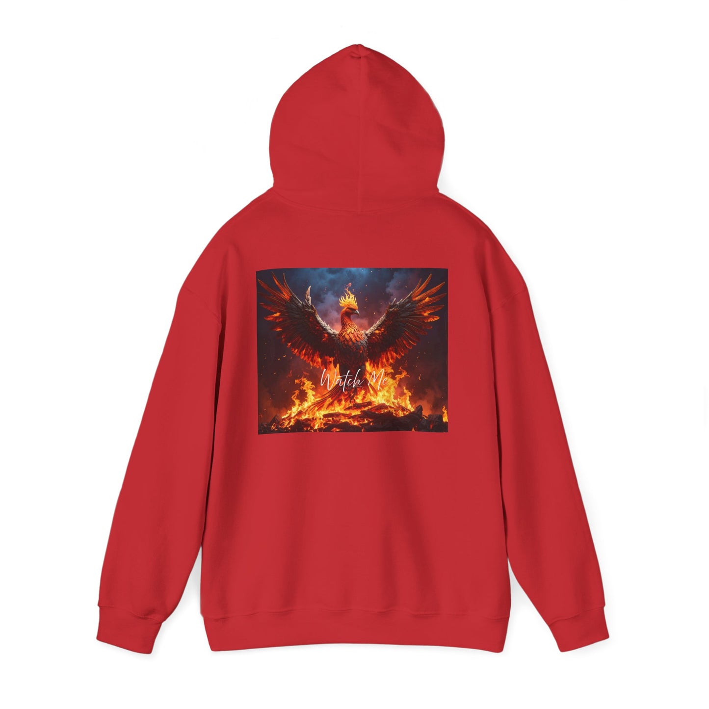 Phoenix Rise Unisex Hoodie, Motivational Sweatshirt, Gift for Him/Her, Cozy Fall Style, Casual Wear