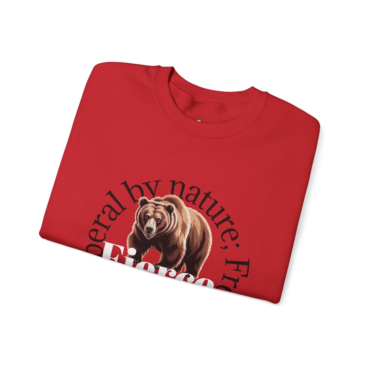 Cozy Bear Graphic Sweatshirt | Unisex Crewneck, Gift for Nature Lovers, Fall Fashion, Outdoor Adventures, Wildlife Enthusiasts